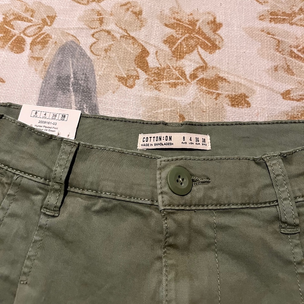 cotton on pants